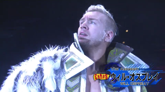 Will Ospreay, moments before the match of his life