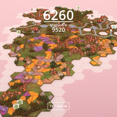 The final world, after running out of tiles.