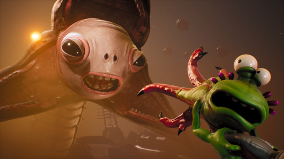 Horrifying monsters scatter the distant planets (via xbox.com)